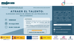 Webinario "Atraer el talento: eliminando sesgos de género en los procesos de reclutamiento"