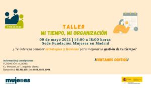 Taller: Mi tiempo: Mi organización
