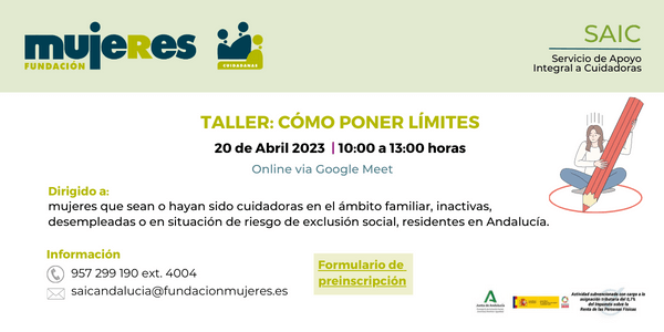 Taller online: Cómo poner límites