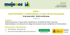 ESPA: Participando y conociendo la vida de mi localidad