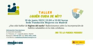 Taller: ¿Quién cuida de mí?