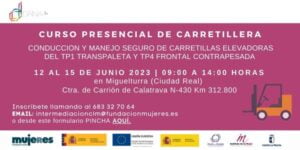 Curso de formación ocupacional de carretillera en Miguelturra (Ciudad Real) - Nueva fecha