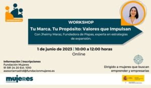 Workshop "Tu Marca, Tu Propósito: Valores que Impulsan"