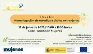 Taller presencial: Homologación de estudios y títulos extranjeros