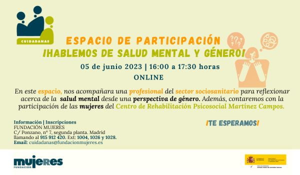 ESPA: Hablemos de salud mental y género