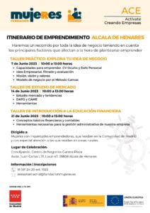 Itinerario de Emprendimiento en Alcalá de Henares