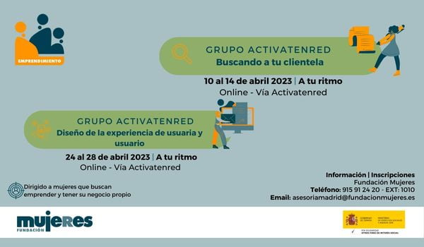 En mayo los Grupos Activatenred centran su programación en la importancia de la clientela