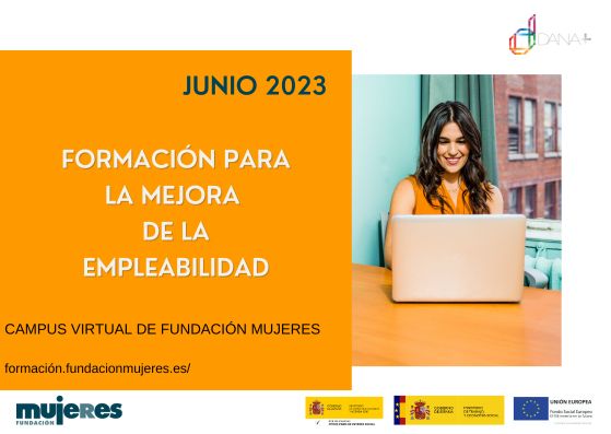 Fundación Mujeres lanza la nueva programación de cursos que se impartirán en el Campus Virtual