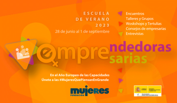 Fundación Mujeres lanza la programación de la IV Edición de la Escuela de verano