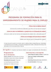 Inicio del Programa de Empoderamiento de Mujeres para el Empleo en Belvis de la Jara (Toledo)