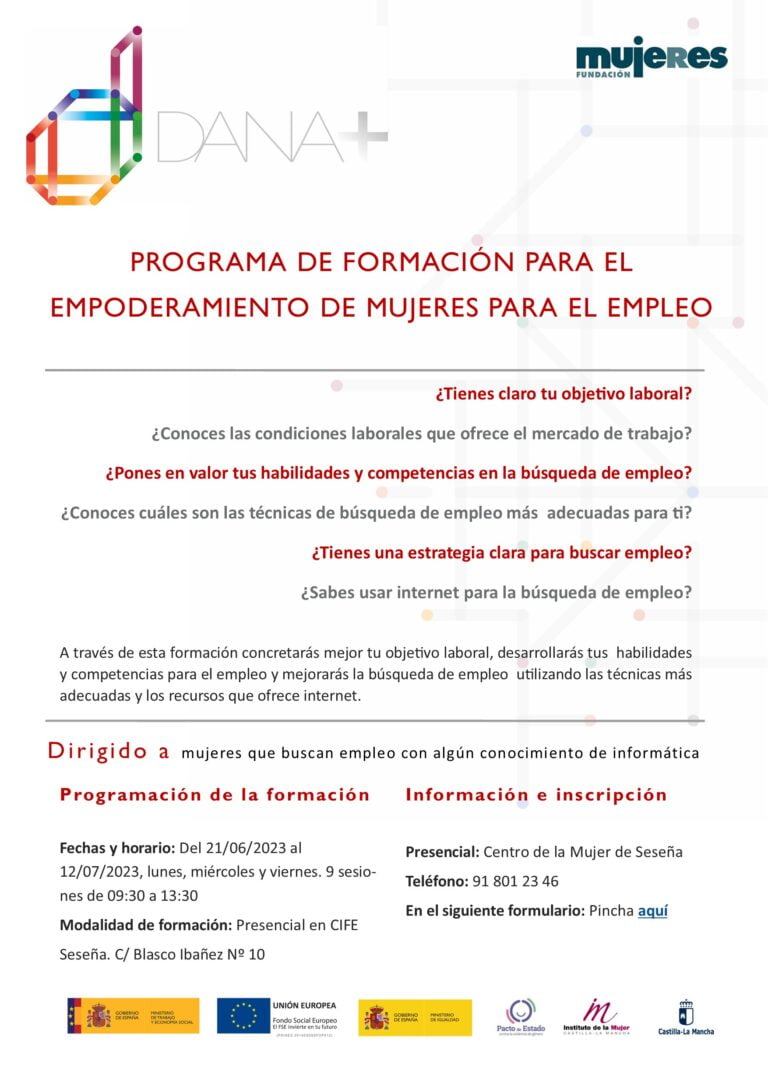 Inicio del Programa de Empoderamiento de Mujeres para el Empleo en Seseña (Toledo)