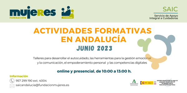 Nueva programación de actividades de Cuidadanas en Andalucía en el mes de junio