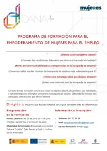 Inicio del Programa de Empoderamiento de Mujeres para el Empleo en La Puebla de Almoradiel (Toledo)