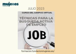 Curso online "Técnicas para la búsqueda activa de empleo" (julio 2023)