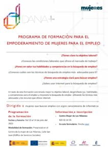 Inicio del Programa de Empoderamiento de Mujeres para el Empleo en Los Yébenes (Toledo) - Nueva Fecha