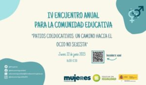 Educar en Igualdad organiza el IV Encuentro Anual para la Comunidad Educativa