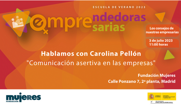 Los Consejos de nuestras empresarias: Hoy hablamos con Carolina Pellón