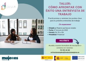 Taller: Cómo enfrentar con éxito una entrevista de trabajo