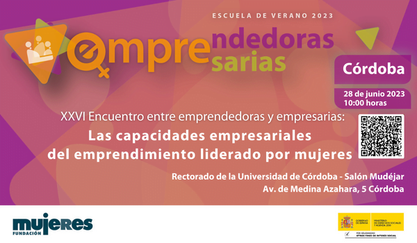 Encuentro entre Emprendedoras y Empresarias en Andalucía: Las capacidades empresariales del emprendimiento liderado por mujeres