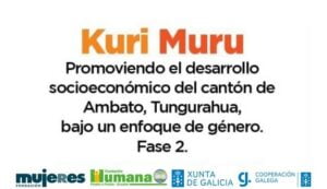 Finaliza con éxito el proyecto de cooperación en la sierra ecuatoriana para contribuir a la eliminación de las discriminaciones de género