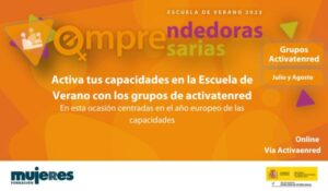 Activa tus capacidades en la Escuela de Verano con los grupos de activatenred