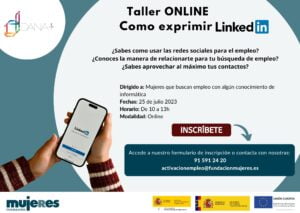 Taller "Cómo exprimir Linkedin para mi búsqueda de empleo"
