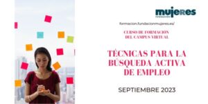 Curso online "Técnicas para la búsqueda activa de empleo" (septiembre 2023)