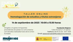 Taller de homologación de títulos extranjeros