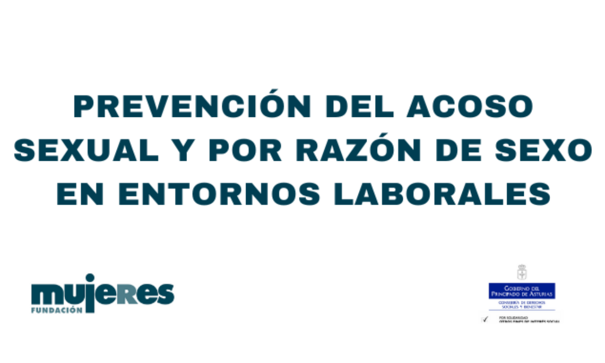 Inicio del programa Prevención del acoso sexual y por razón de sexo en  entornos laborales - Fundación Mujeres