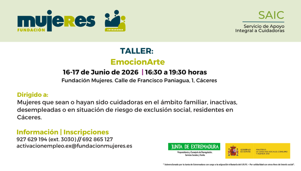 taller emocionarte cuidadoras