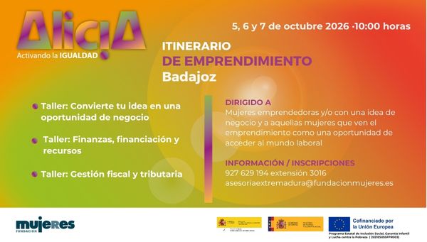 itinerario emprendimiento badajoz