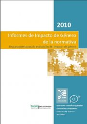 Informes de impacto de género de la normativa