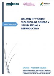 Boletín Nº 7 Los números hablan la realidad de la violencia basada en género (2016)