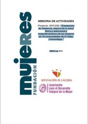 Final “Prevención de Violencia, mejora de la salud física y emocional y empoderamiento de las mujeres en 10 comunidades de El Viejo, Chinandega.”