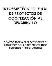 Informe final del Proyecto "Contribuyendo al empoderamiento de las mujeres en los derechos sexuales y reproductivos y de una vida libre de violencia en el Occidente de El Salvador"