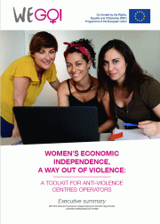 Women´s economic independence, a way out of violencie. Executive Summary