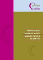 Protocolo de implantación del mainstreaming de género en la Administración Pública